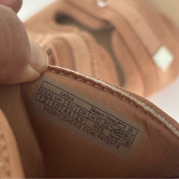 Vionic Rest Sarah Adjustable Slide Sandals Orthotic Arch Support Rose Women’s 12 - Picture 8 of 8